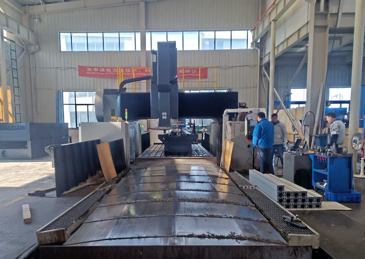Centro de mecanizado frontal de 5 piezas de fresado para garantizar precisión y calidad