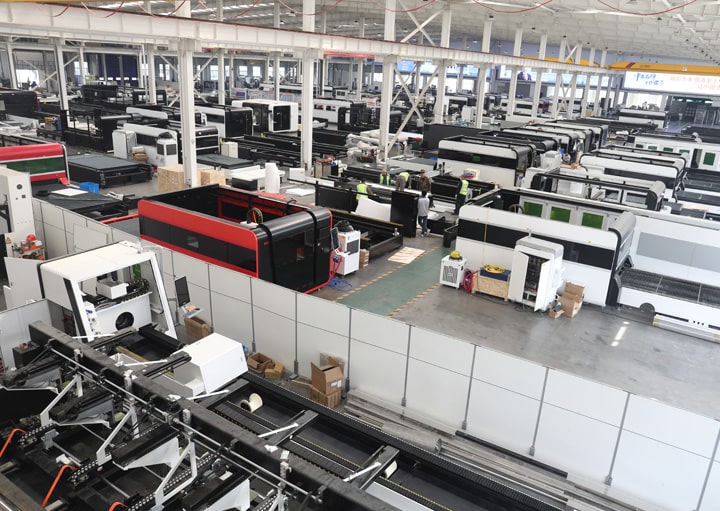 Planta de fabricación de cortadoras láser