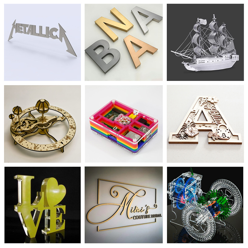 4x8 Combo Fiber + CO2 Laser Cutting Metal, Wood, Acrylic Projects 4x8 Combo Fiber + CO2 Laser Cutting Metal, Wood, Acrylic Projects