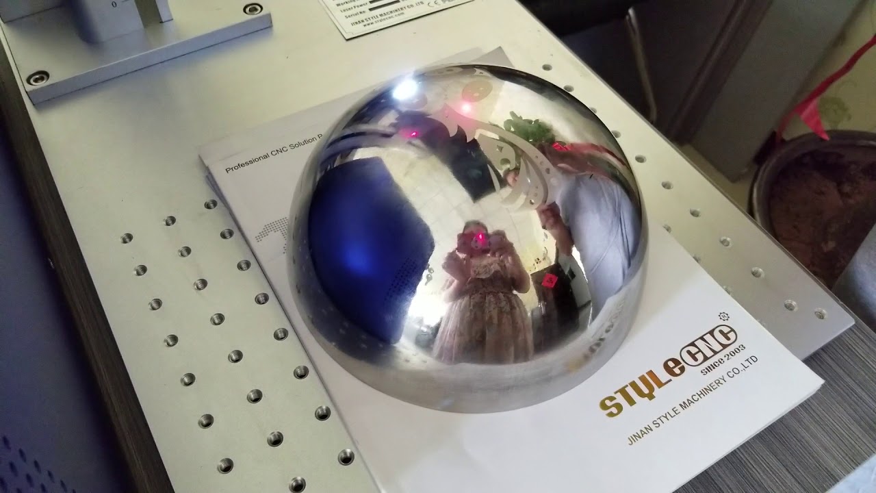 3D Fiber Laser Engraving Machine for Metal Surface Texturing