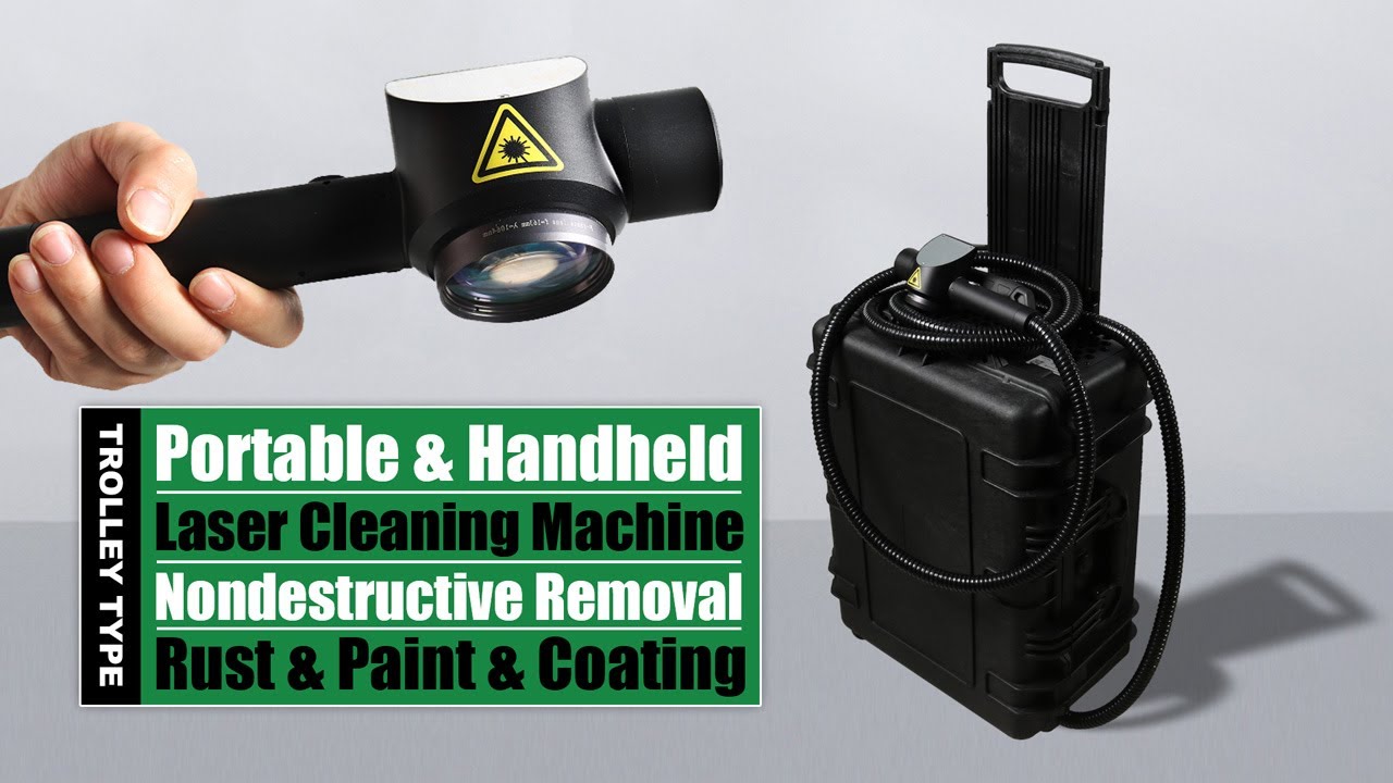 2023 Top Rated Suitcase Type Laser Cleaner for Sale